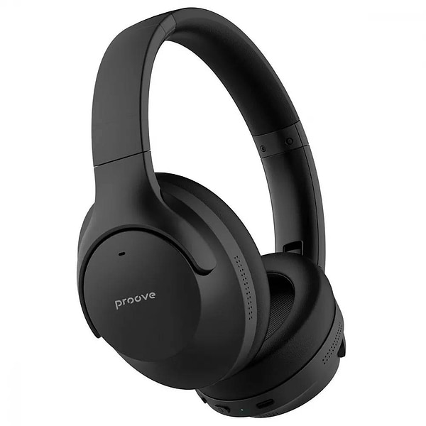 Фото - Наушники накладные беспроводные Proove Silence Plus with ANC Black (HPSLP0010001)