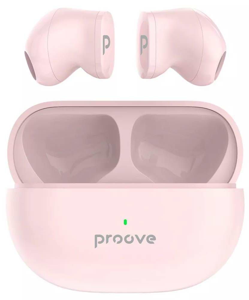 Наушники вкладыши беспроводные TWS Proove Mainstream Mini TWS Peach (TWMM00010014) - Фото 1