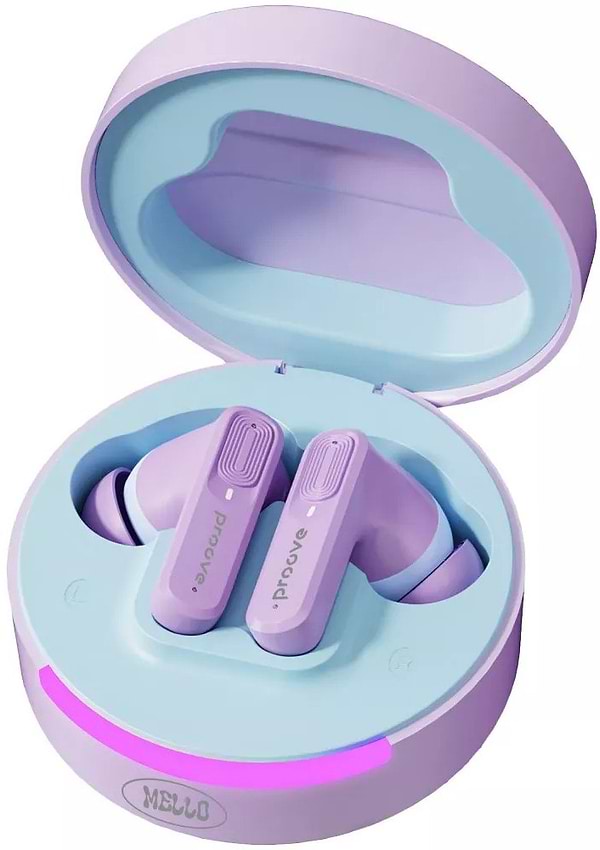 Фото - Наушники вкладыши беспроводные TWS Proove Mello TWS with ANC (APP) cotton candy (TWML0001AP24)