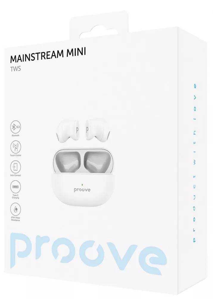 Фото - Наушники вкладыши беспроводные TWS Proove Mainstream Mini TWS White
