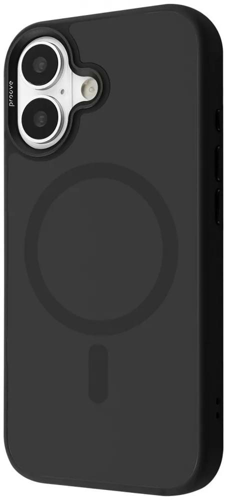 Чохол для смартфону Proove Sapphire Case with Magnetic Ring iPhone 17 Black Titanium (PCSAIP170036) - Фото 1