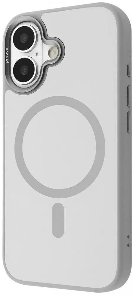 Чохол для смартфону Proove Sapphire Case with Magnetic Ring iPhone 17 Natural Titanium (PCSAIP170027) - Фото 1