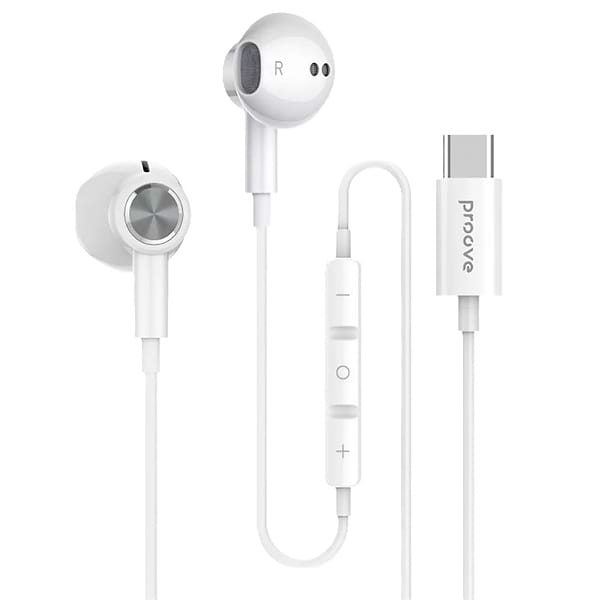 Фото - Навушники вкладиші бездротові Proove Echo (Type-C) White (ECWE00000202)