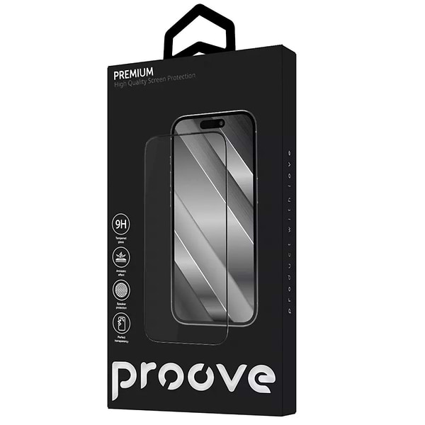 Фото - Захисне скло для смартфону Proove Premium iPhone 16 Pro Black (PGPPMI16P001)