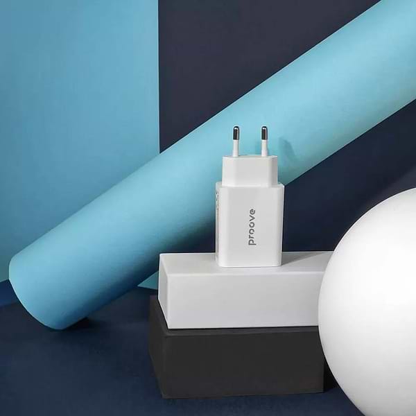 Фото - Сетевое зарядное устройство Proove Rapid 20W Type-C + USB White (349150003)