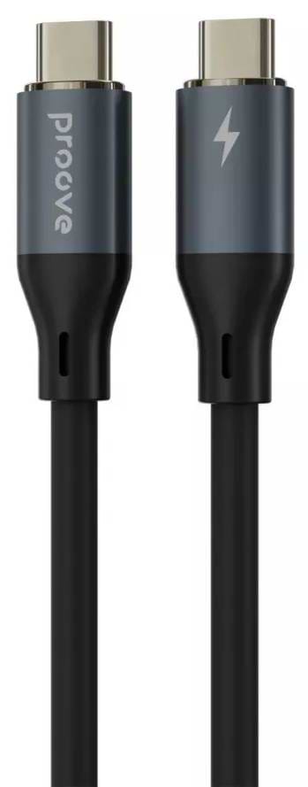 Кабель Proove PowerFull Type-C to Type-C 100W (1m) black (CCPF11002201)