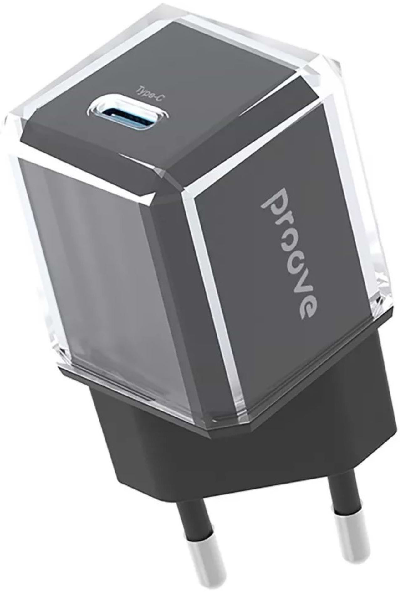 Мережевий зарядний пристрій Proove Pure GaN 30W (Type-C) black (WCPU30012201) - Фото 1