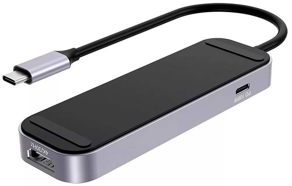 Фото - Хаб USB Proove  Shadow 2хUSB3.0+Type-C+PD100W+HDMI (HBSW10221205)