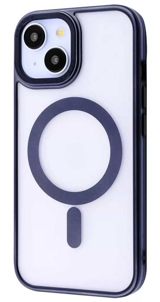 Чехол для смартфона Proove Blur Case with Magnetic Ring iPhone 15 Midnight Blue (PCBCIP150008) - Фото 1