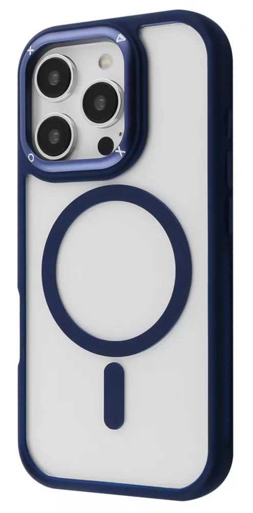 Чехол для смартфона Proove Clear Essence Case with Magnetic Ring iPhone 12 Pro Max Midnight Blue (PCCEIP12PM08) - Фото 1