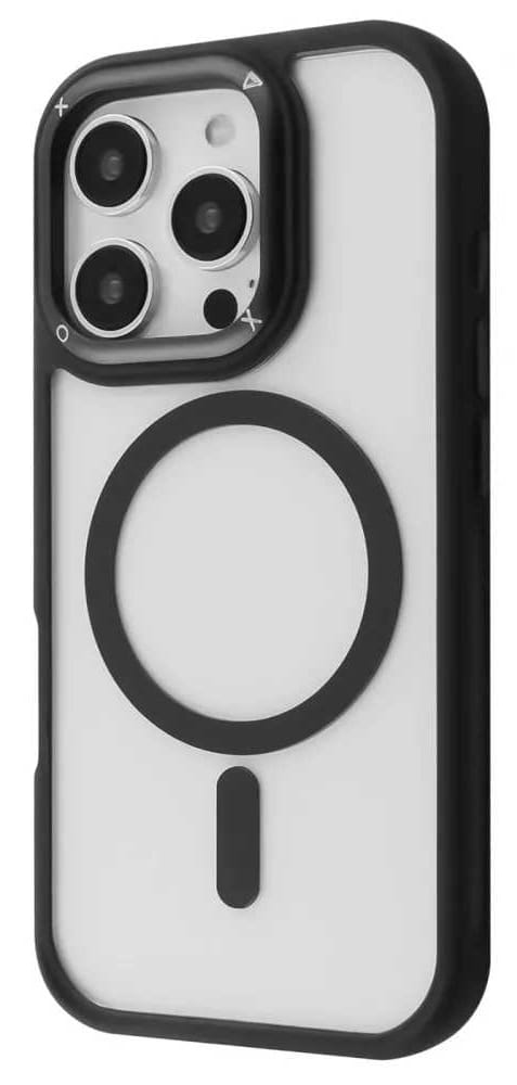 Чехол для смартфона Proove Clear Essence Case with Magnetic Ring iPhone 12 Pro Max Black (PCCEIP12PM02) - Фото 1