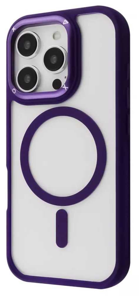 Чехол для смартфона Proove Clear Essence Case with Magnetic Ring iPhone 12/12 Pro Deep Purple (PCCEIP120P04) - Фото 1