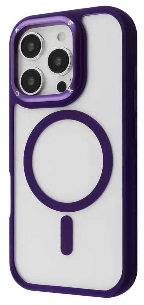 Чехол для смартфона Proove Clear Essence Case with Magnetic Ring iPhone 12 Pro Max Deep Purple (PCCEIP12PM04) - Фото 1