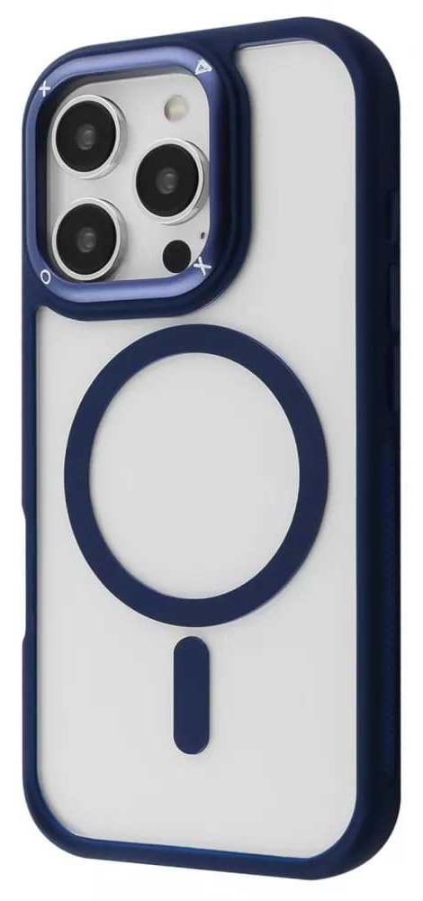 Чехол для смартфона Proove Clear Essence Case with Magnetic Ring iPhone 12/12 Pro Midnight Blue (PCCEIP120P08) - Фото 1