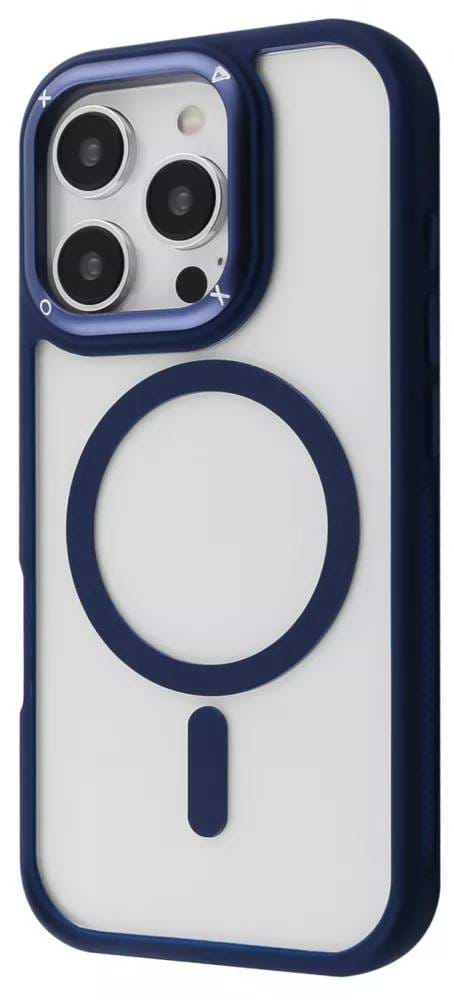 Чехол для смартфона Proove Clear Essence Case with Magnetic Ring iPhone 14 Midnight Blue (PCCEIP140008) - Фото 1