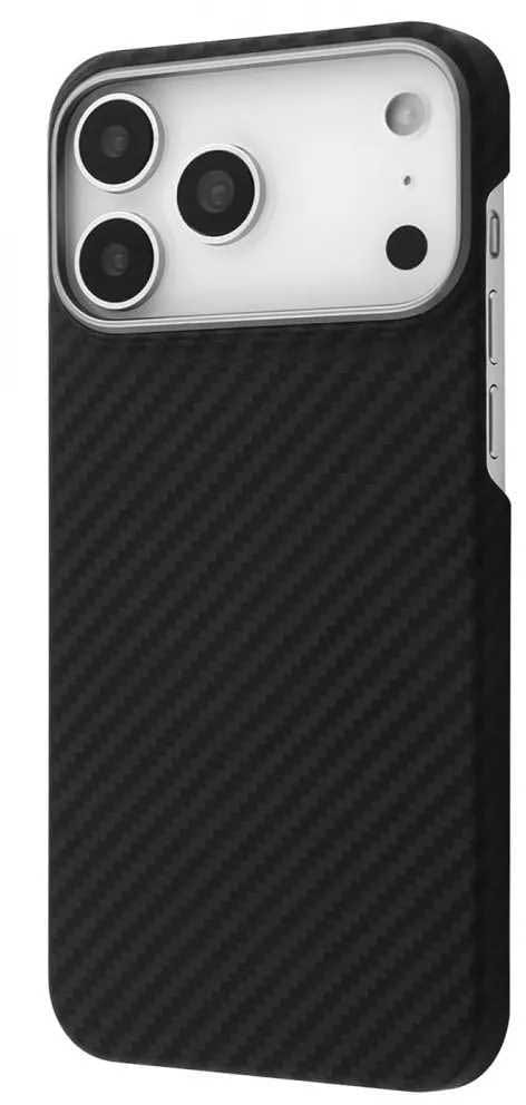 Чехол для смартфона Proove Carbon Slim with Magnetic Ring iPhone 17 Pro Max Black (PCCSIP17PM02) - Фото 1