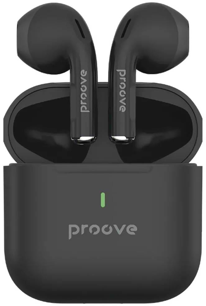 Навушники вкладиші бездротові TWS Proove Mainstream 2 TWS (APP) Black (TWMS2001AP01) - Фото 1