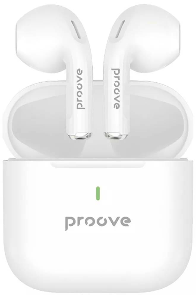 Навушники вкладиші бездротові TWS Proove Mainstream 2 TWS (APP) White (TWMS2001AP02) - Фото 1