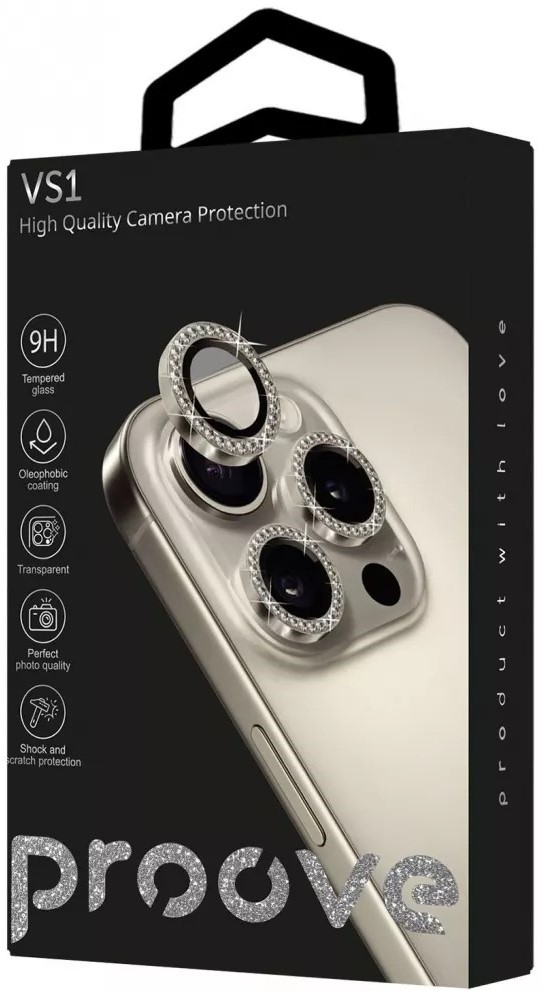 Фото - Захисне скло для смартфону Proove для камери VS1 iPhone 14 Pro/14 Pro Max Black (CPPVSI14PM01)