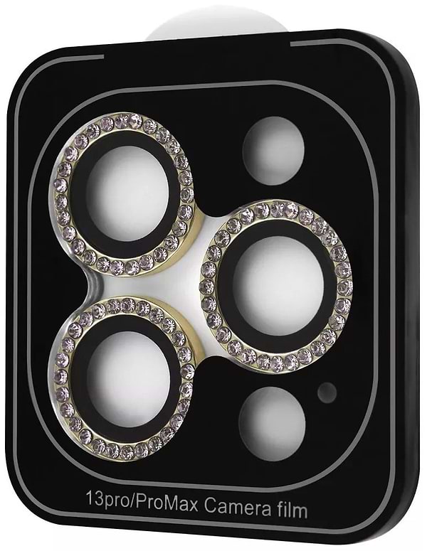 Фото - Захисне скло для смартфону Proove для камери VS1 iPhone 13 Pro/13 Pro Max Gold (CPPVSI13PM13)