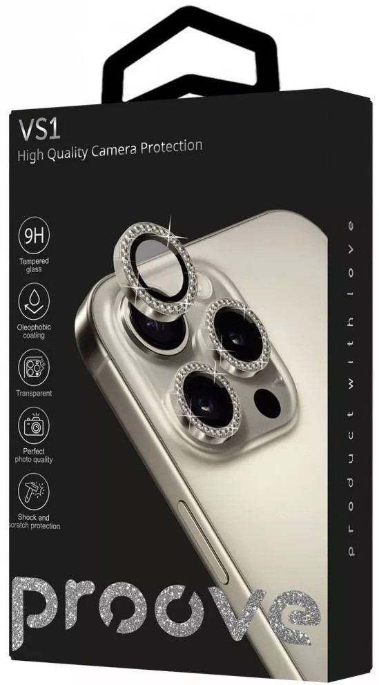 Фото - Захисне скло для смартфону Proove для камери VS1 iPhone 17 Pro/17 Pro Max cosmic orange (CPPVSI17PM30)