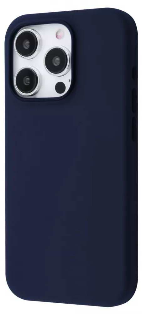 Чехол для смартфона Silicone Case with Magnetic Ring iPhone 15 Pro storm Blue (PCSMIP15P018) - Фото 1