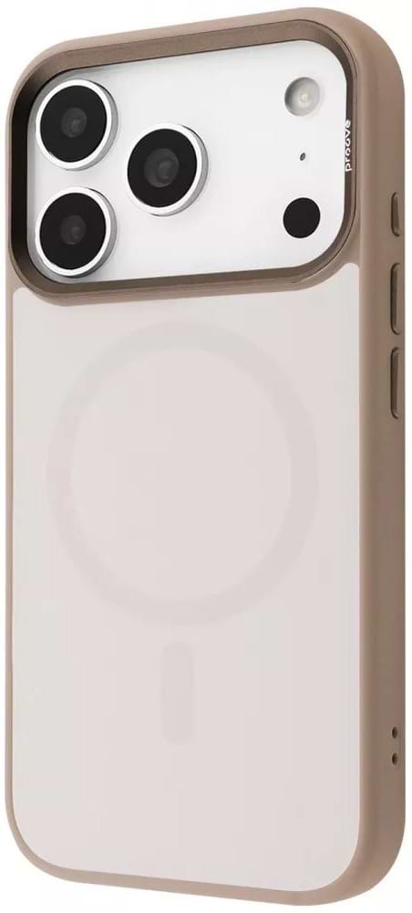 Чохол для смартфону Proove Sapphire Case with Magnetic Ring iPhone 17 Pro Desert Titanium (PCSAIP17P033)