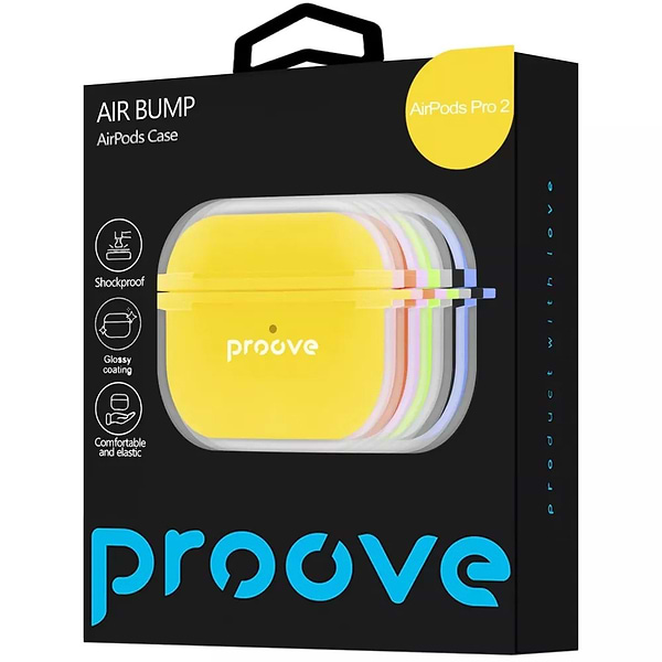 Фото - Чехол для наушников Proove Air Bump Case AirPods Pro 2 black (PCABARP20002)