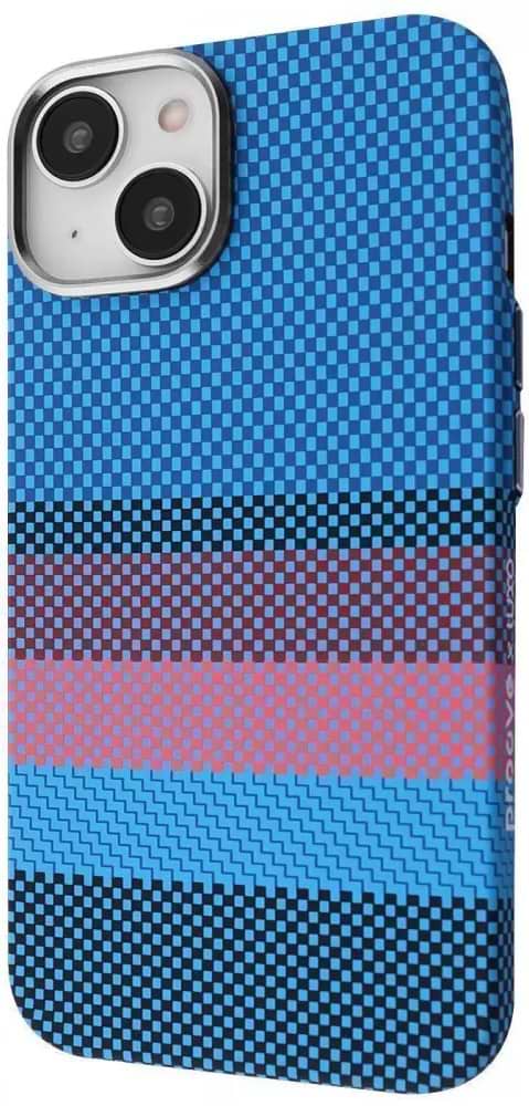 Чохол для смартфону Proove Gleam Case with Magnetic Ring iPhone 15 blue borders (PCGCIP150063)