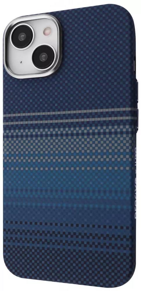 Чехол для смартфона Proove Gleam Case with Magnetic Ring iPhone 15 blue stripes (PCGCIP150064)