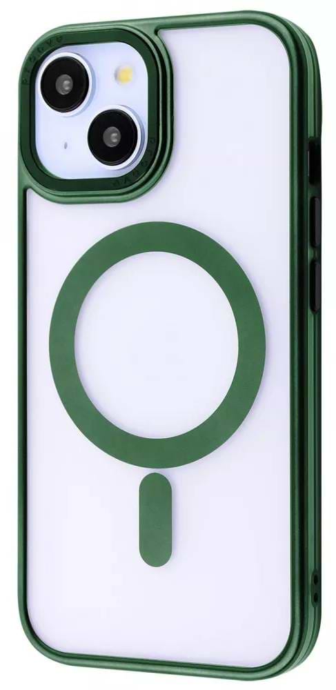 Чехол для смартфона Proove Blur Case with Magnetic Ring iPhone 15 Green (PCBCIP150006) - Фото 1