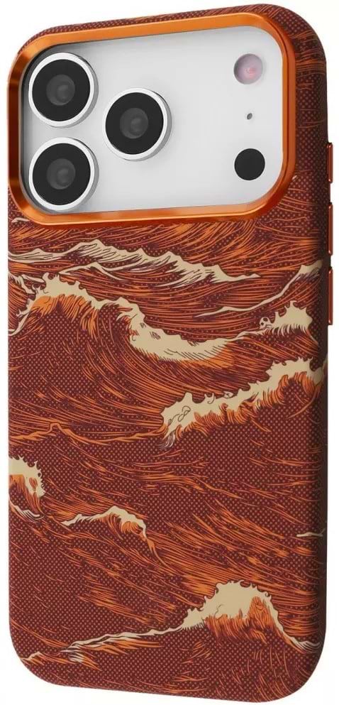 Чехол для смартфона Proove Gleam Case with Magnetic Ring iPhone 17 Pro orange ocean (65182)