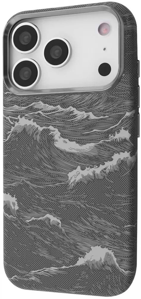 Чехол для смартфона Proove Gleam Case with Magnetic Ring iPhone 17 Pro silver ocean (65182)