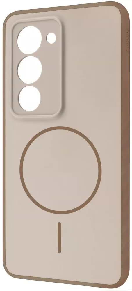 Чехол для смартфона Proove Softline Case with Magnetic Ring Xiaomi Redmi 15 4G/5G 169.5mm Beige (PCLCXRMI1581)