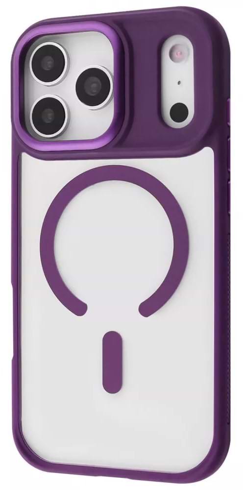 Чехол для смартфона Proove Clear Essence Case with Magnetic Ring iPhone 17 Pro Deep Purple (PCCEIP17P004)