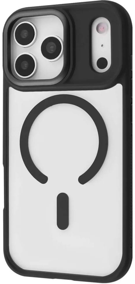 Чехол для смартфона Proove Clear Essence Case with Magnetic Ring iPhone 17 Pro Max Black (PCCEIP17PM02)