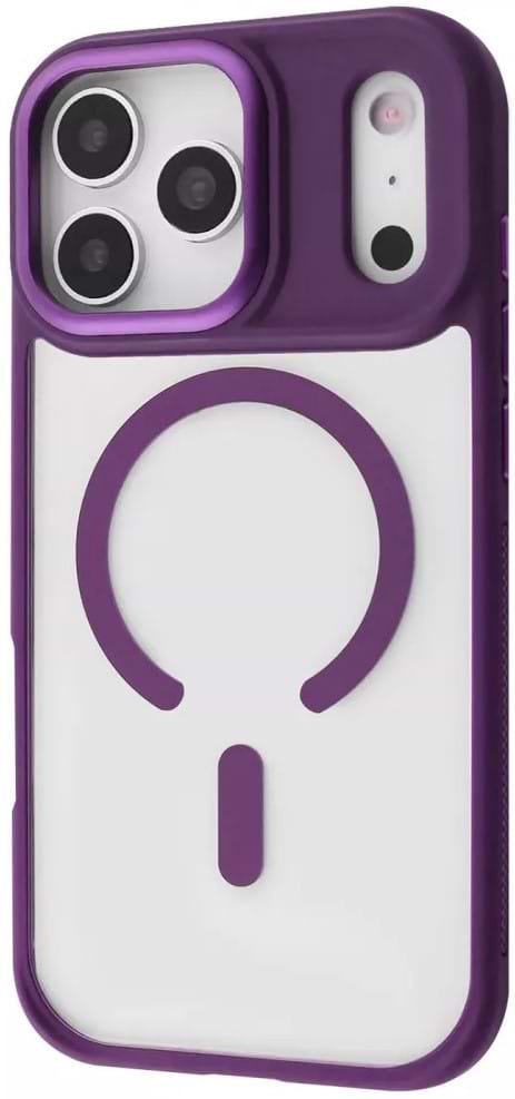 Чехол для смартфона Proove Clear Essence Case with Magnetic Ring iPhone 17 Pro Max Deep Purple (PCCEIP17PM04)