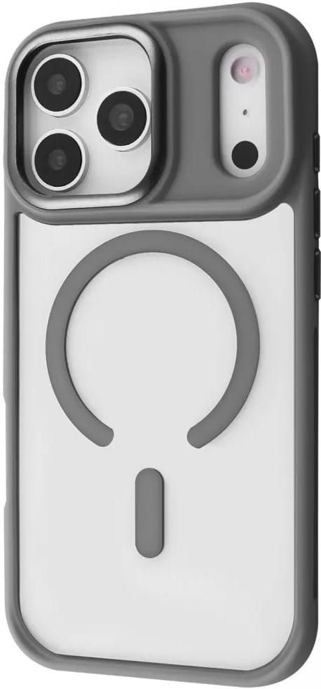 Чехол для смартфона Proove Clear Essence Case with Magnetic Ring iPhone 17 Pro Max Gray (PCCEIP17PM05)