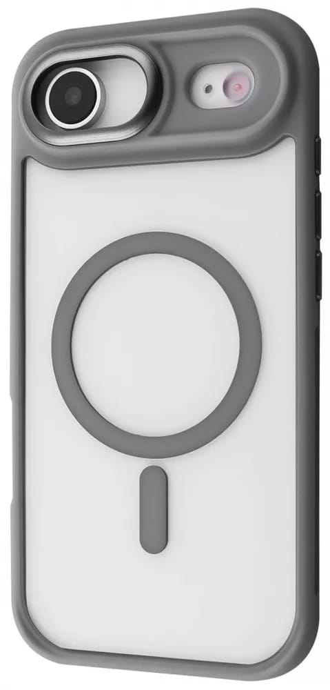 Чохол для смартфону Proove Clear Essence Case with Magnetic Ring iPhone 17 Air Gray (PCCEIP17AR05) - Фото 1