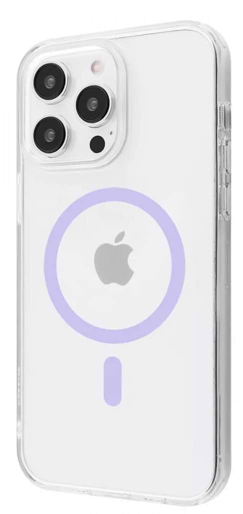 Чехол для смартфона Proove Blossom Case with Magnetic Ring iPhone 15 Pro Max Light Purple (PCBLIP15PM07) - Фото 1