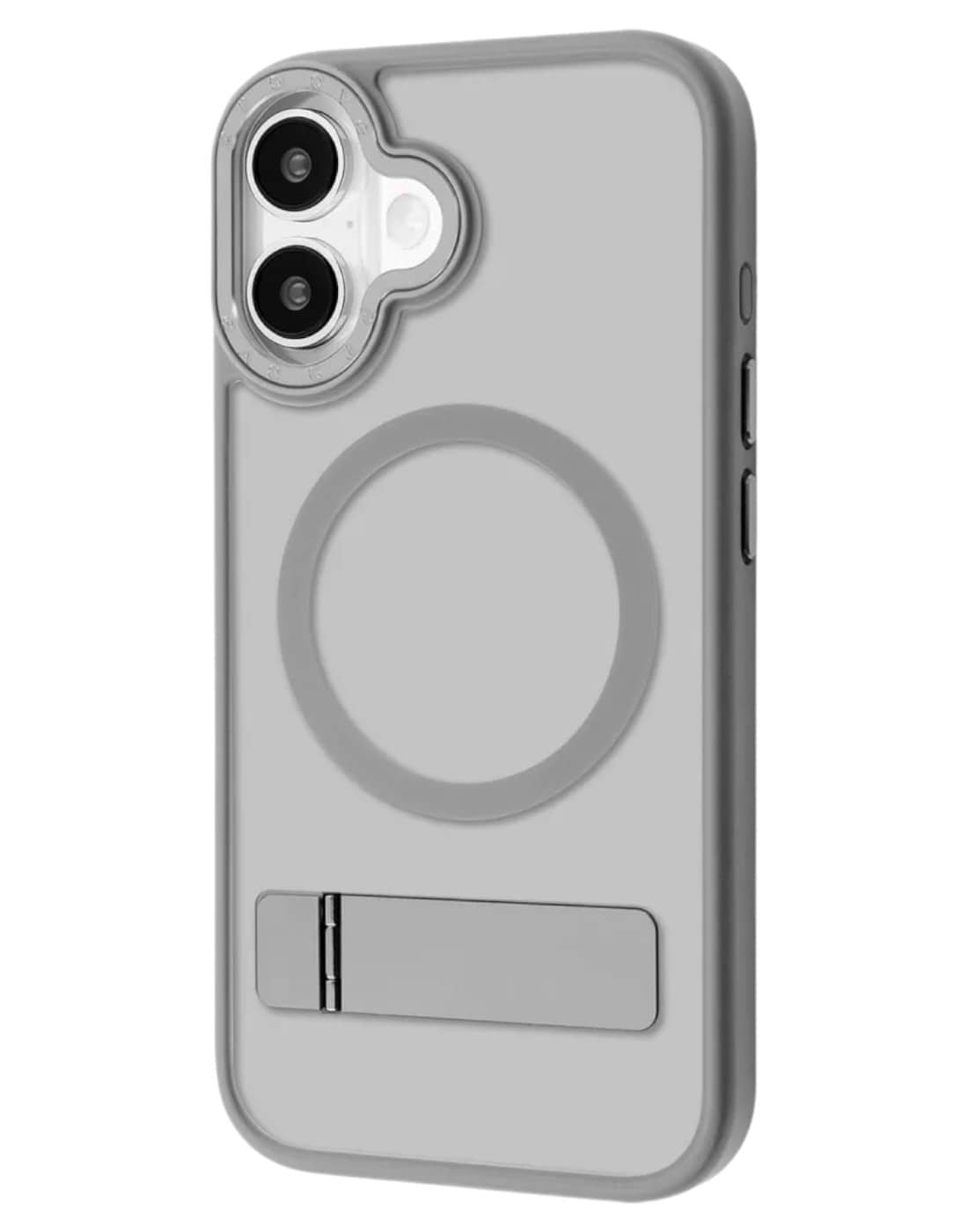 Чехол для смартфона Proove Mainstay Case with Magnetic Ring iPhone 16 gray (PCMCIP160005) - Фото 1