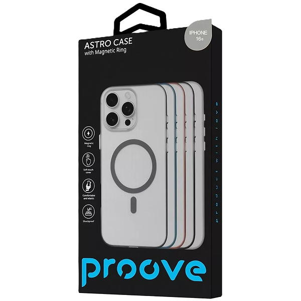 Фото - Чохол для смартфону Proove Astro Case with Magnetic Ring iPhone 16e Mint (PCASIP16E009)