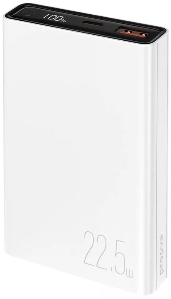 Батарея мобильная Proove Hyper Flux 22.5W 10000mAh White (PBH120120002) - Фото 1