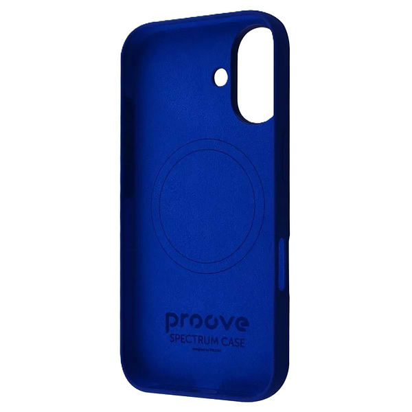 Фото - Чохол для смартфону Proove Spectrum Case with Magnetic Ring iPhone 16e Acid Blue (PCSPIP16E038)