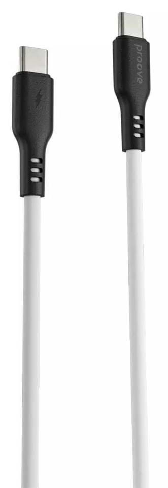 Кабель синхронизації даних Proove Rebirth Type-C to Type-С 60W 1m White (CCRE60002202) - Фото 1