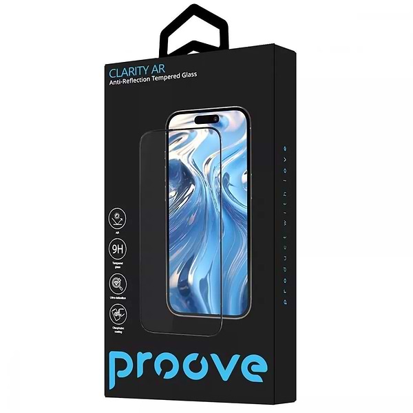 Фото - Захисне скло для смартфону Proove Clarity AR iPhone 17 Pro Max black (PGCARI17PM01)