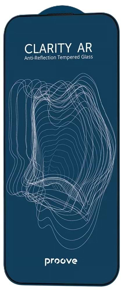 Защитное стекло для смартфона Proove Clarity AR iPhone 17 Pro black (PGCARI17P001)