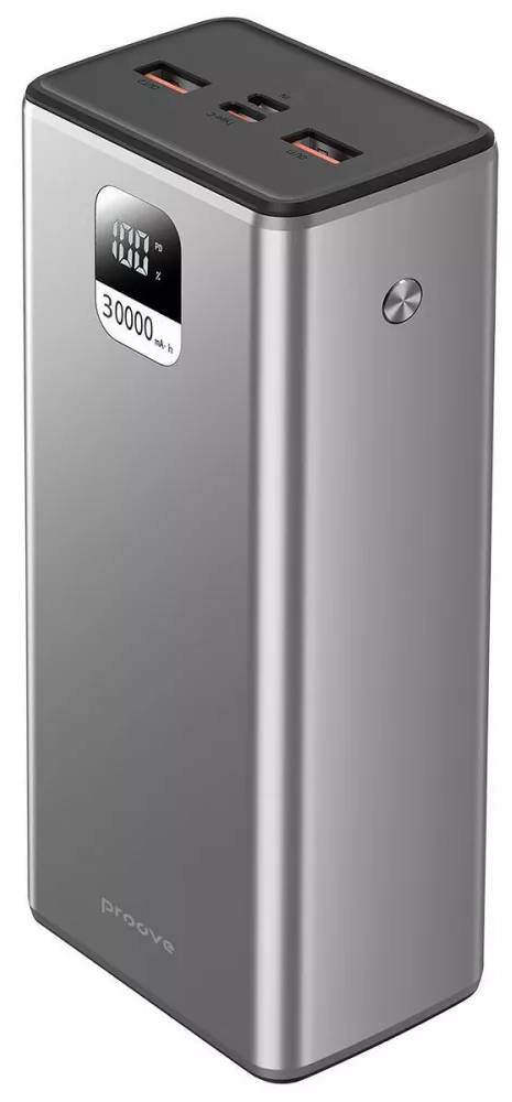 Батарея мобільна Proove Guardian 22.5W 30000mAh metal gray (PBG322210004)