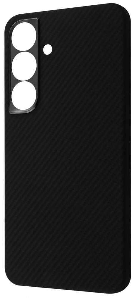 Фото - Чохол для смартфону Proove Carbon Slim with Magnetic Ring Samsung Galaxy S25 Black (PCCSSGS02502)