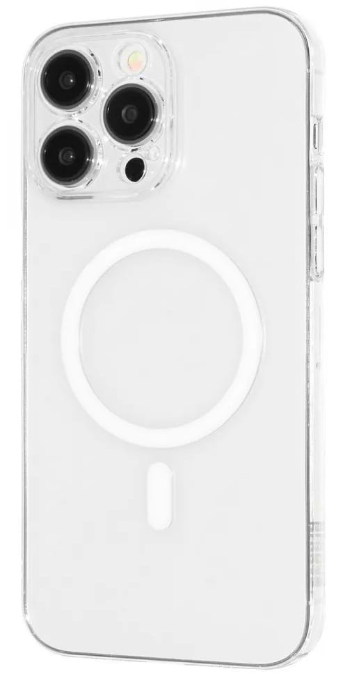 Чехол для смартфона Proove Crystal Case with Magnetic Ring iPhone 16 Pro Transparent (PCCCIP16P001) - Фото 1